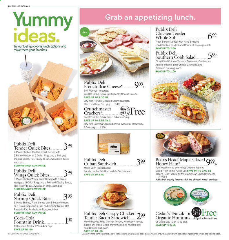 Publix (AL, FL, GA, NC, SC, TN, VA) Weekly Ad Flyer February 11 to February 17