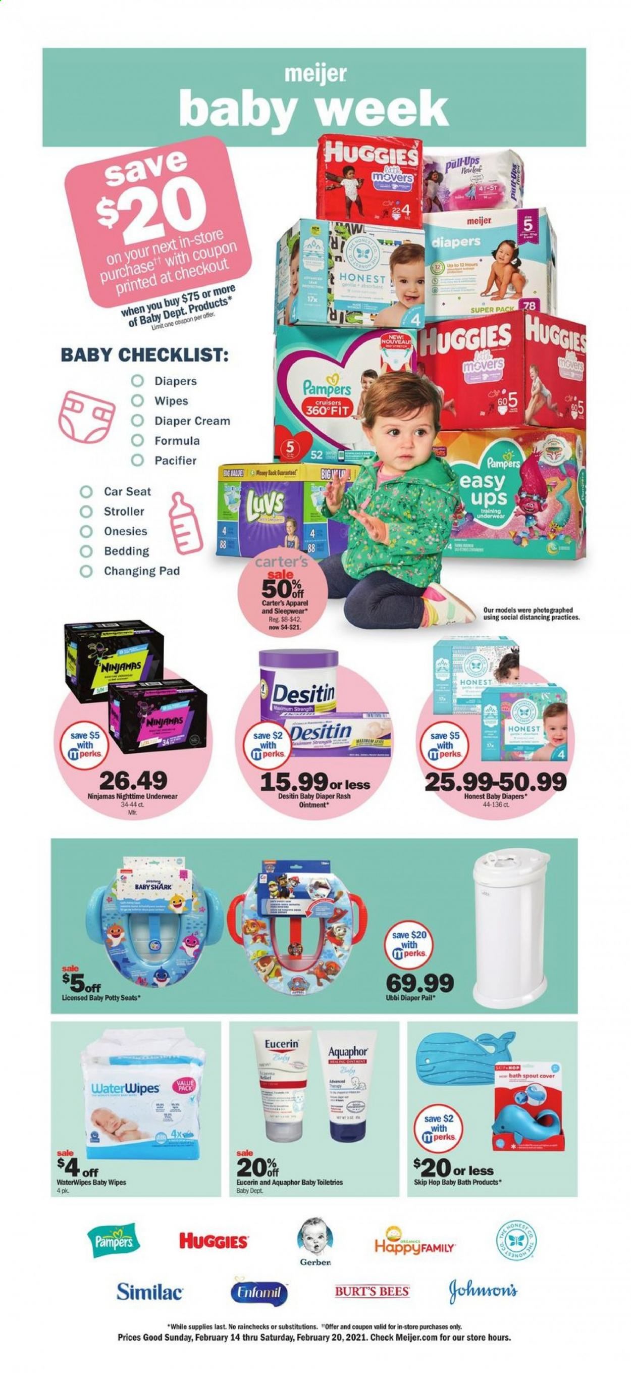 Meijer (IL, IN, KY, MI, OH, WI) Weekly Ad Flyer February 14 to February 20