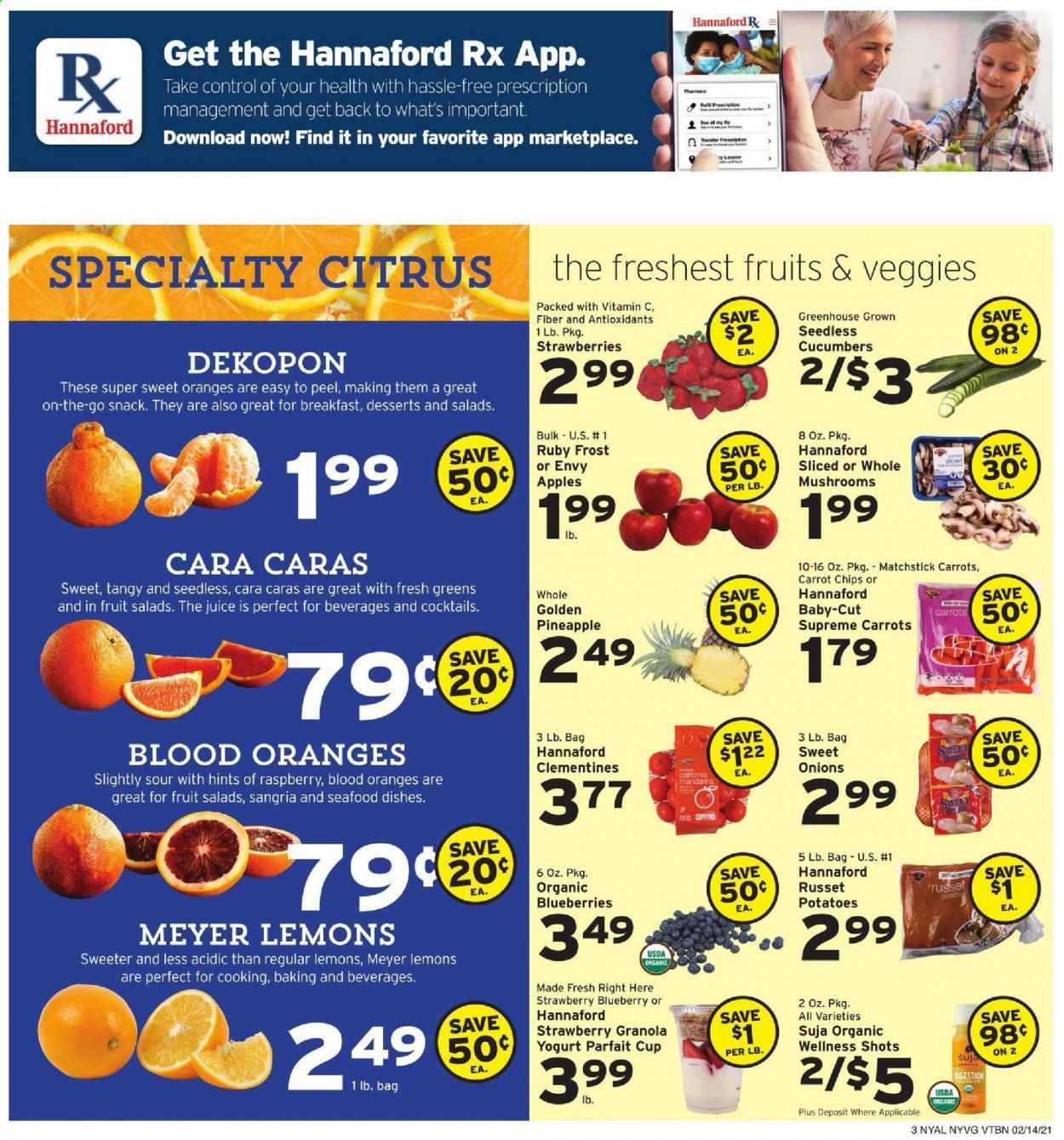Hannaford (NY) Weekly Ad Flyer February 14 to February 20