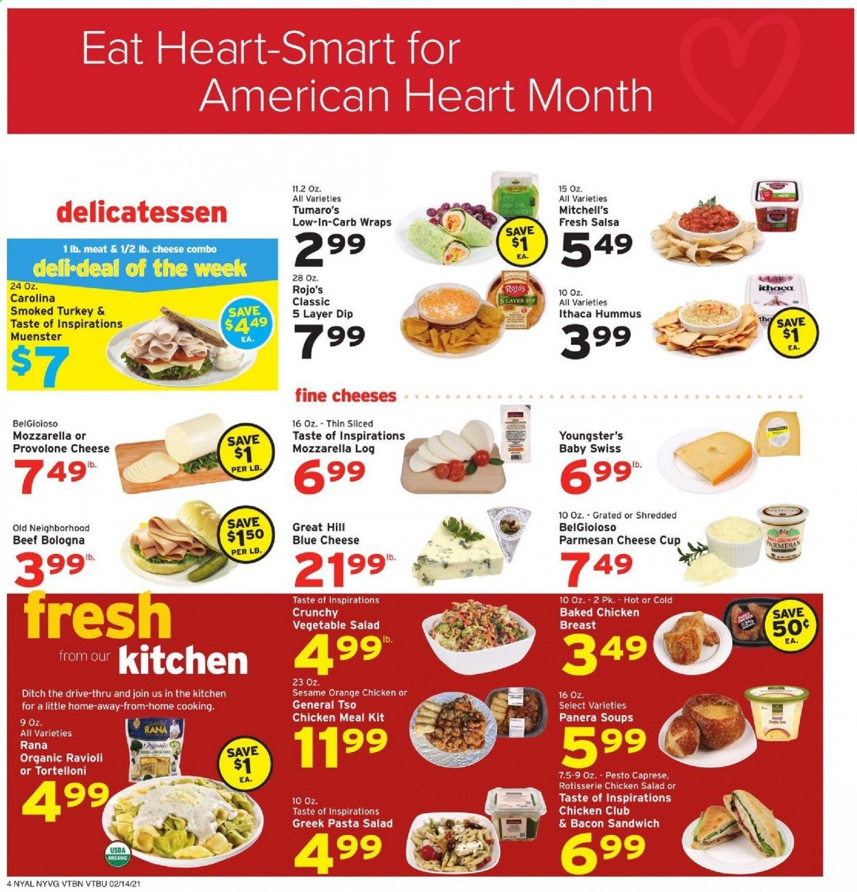 Hannaford (NY) Weekly Ad Flyer February 14 to February 20
