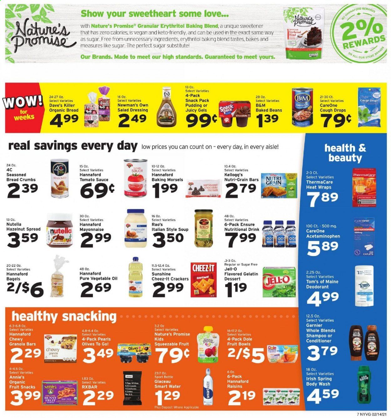 Hannaford (NY) Weekly Ad Flyer February 14 to February 20