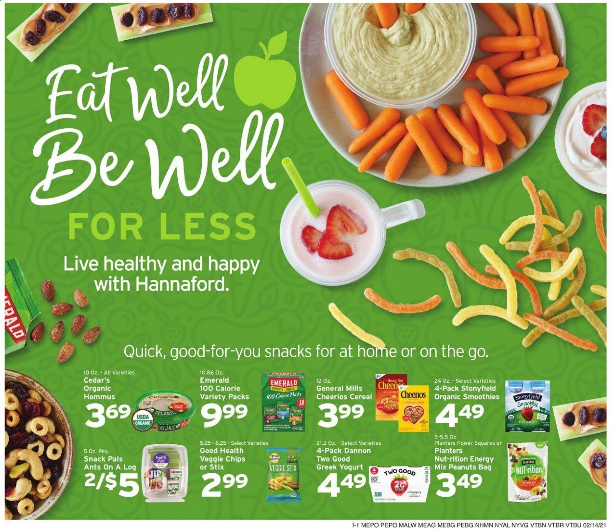 Hannaford (NY) Weekly Ad Flyer February 14 to February 20