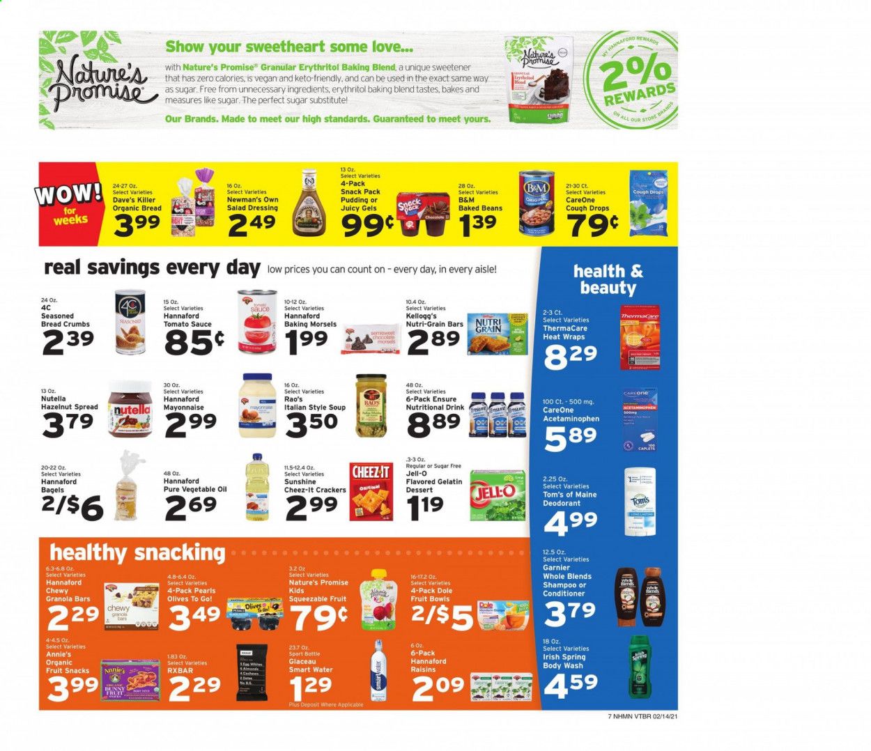 Hannaford (NH) Weekly Ad Flyer February 14 to February 20