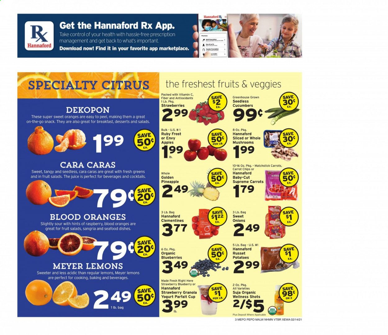 Hannaford (MA) Weekly Ad Flyer February 14 to February 20