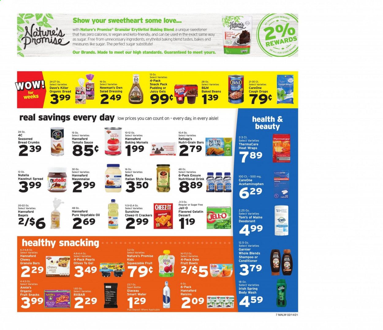Hannaford (MA) Weekly Ad Flyer February 14 to February 20