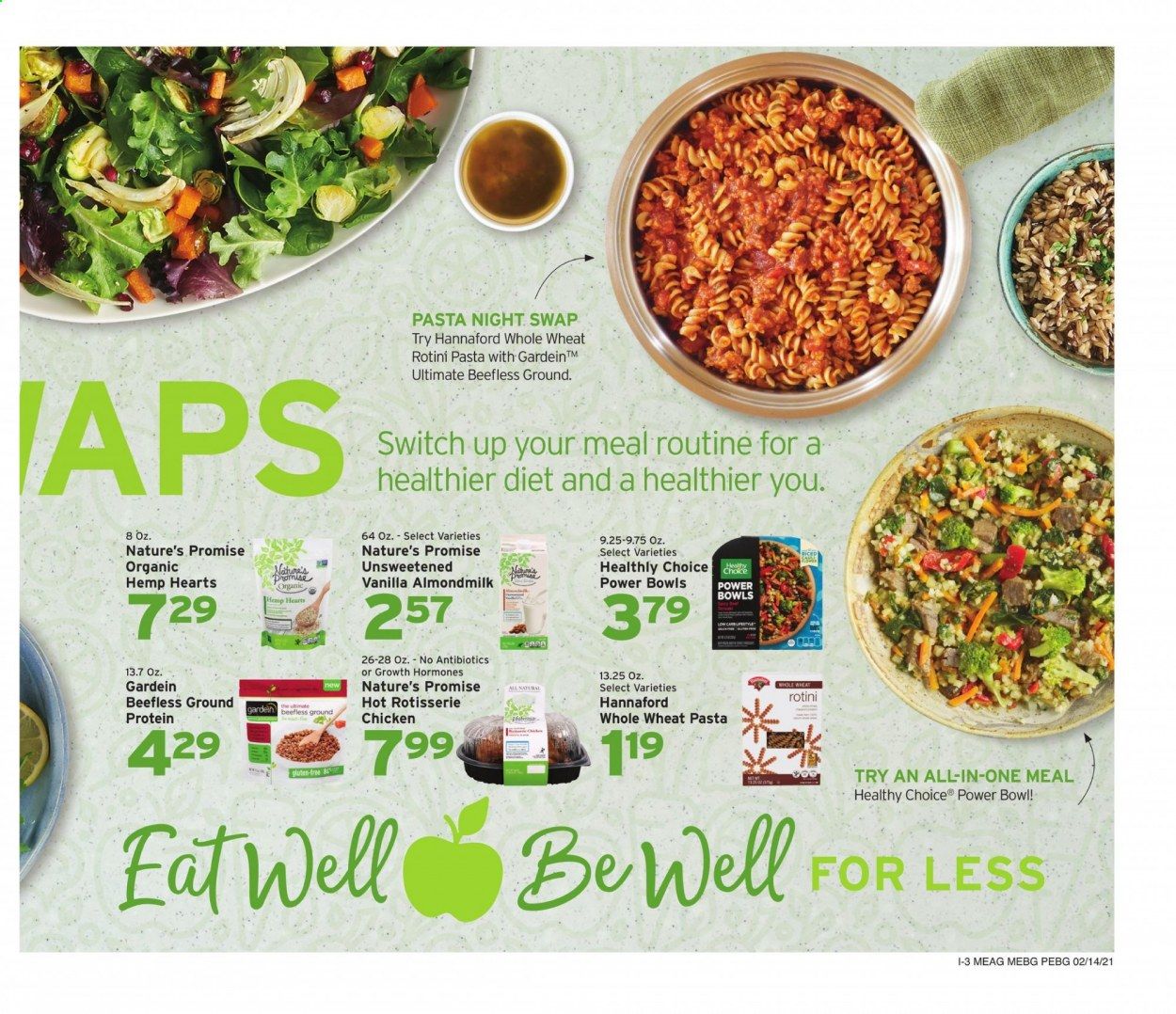 Hannaford (ME) Weekly Ad Flyer February 14 to February 20