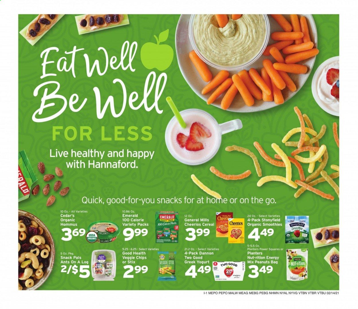 Hannaford (ME) Weekly Ad Flyer February 14 to February 20