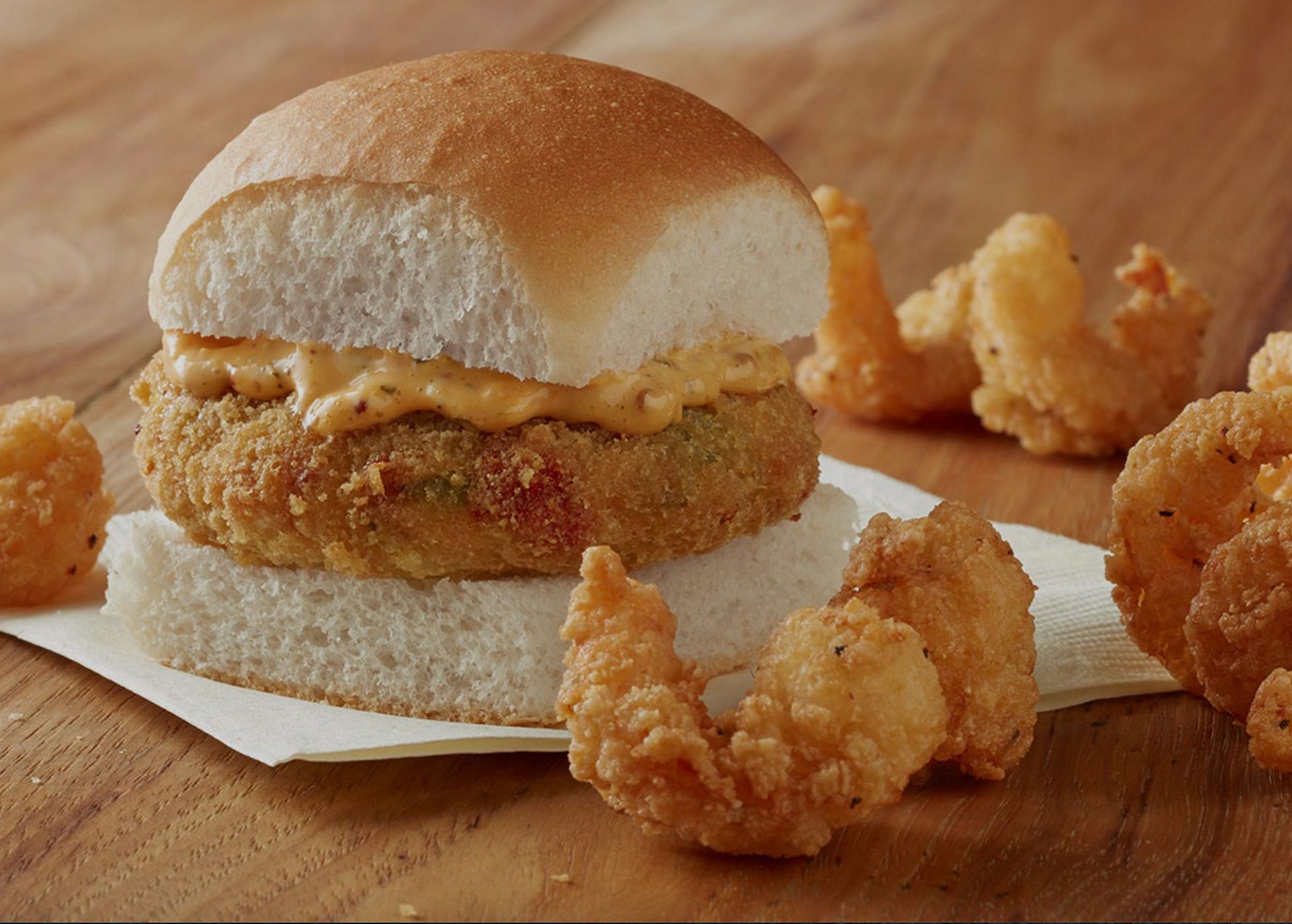 Shrimp Nibblers, the Panko Breaded Fish Slider, Seafood Crab Cake Slider & More Return to White Castle Shrimp Nibblers, the Panko Breaded Fish Slider, Seafood Crab Cake Slider & More Return to White Castle