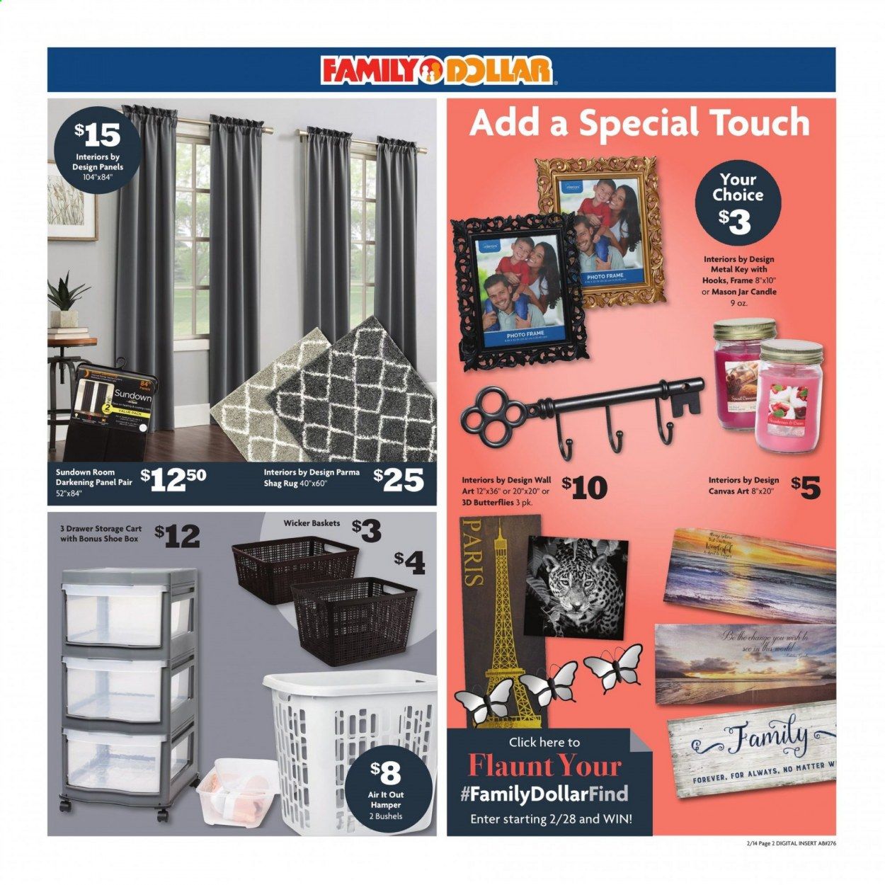 Family Dollar Weekly Ad Flyer February 14 to February 20
