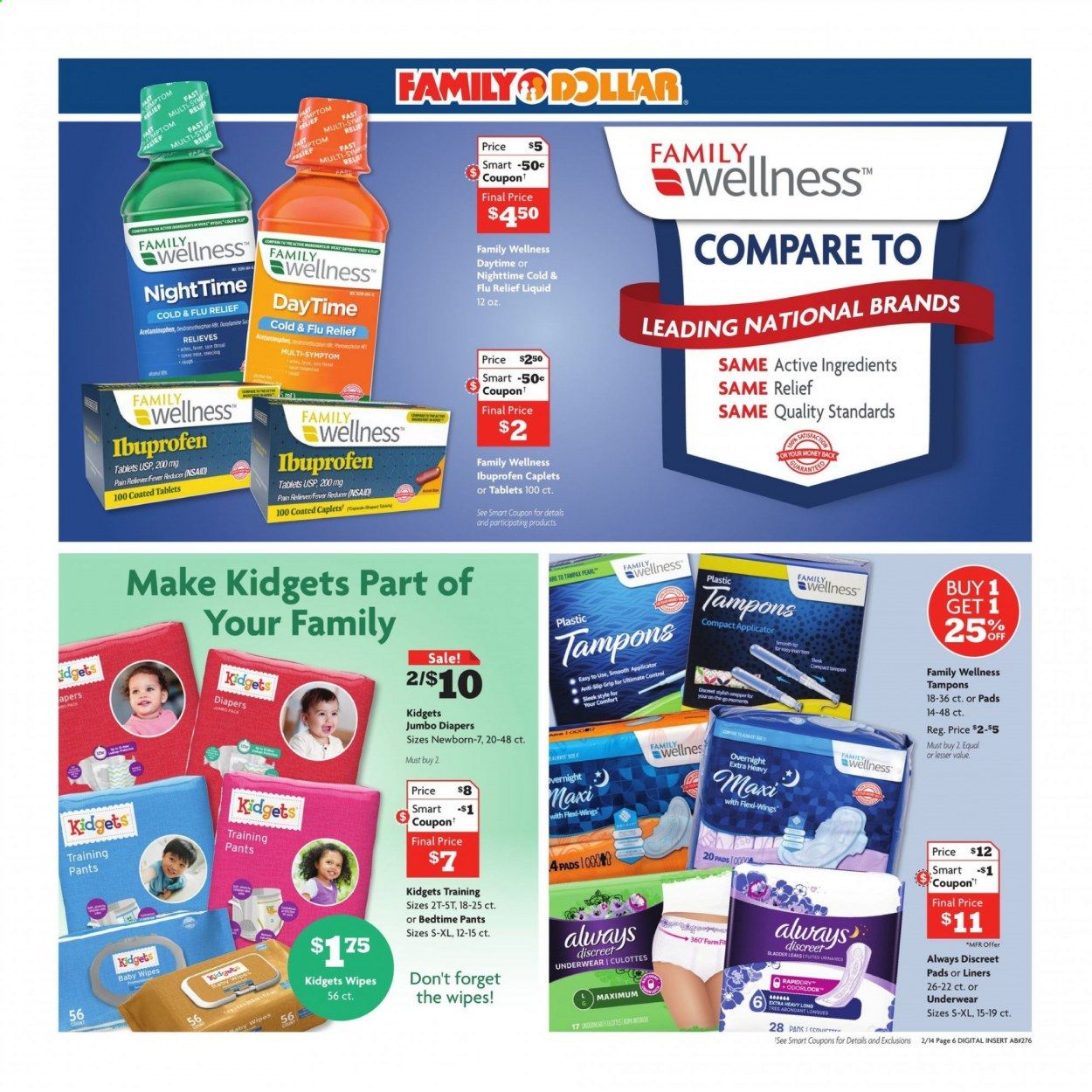 Family Dollar Weekly Ad Flyer February 14 to February 20