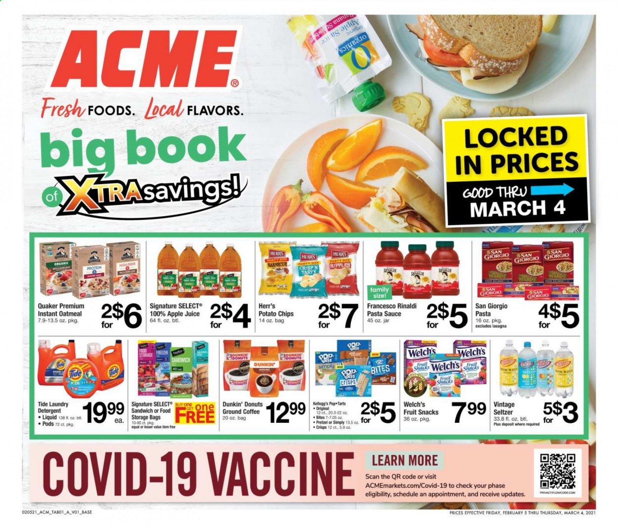 ACME Weekly Ad Flyer February 5 to March 4
