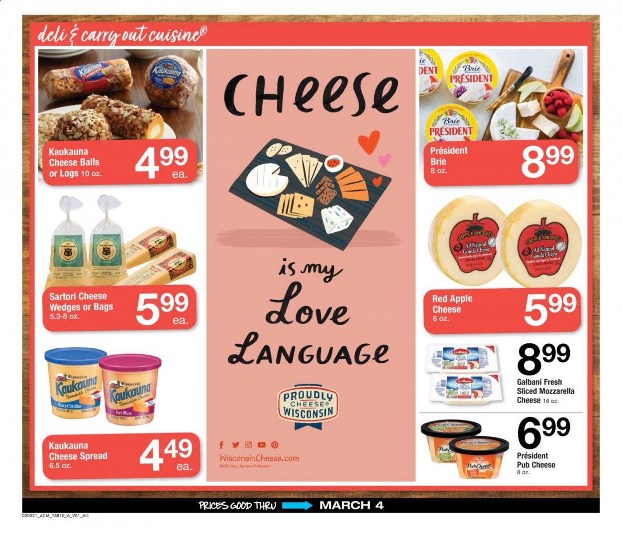 ACME Weekly Ad Flyer February 5 to March 4