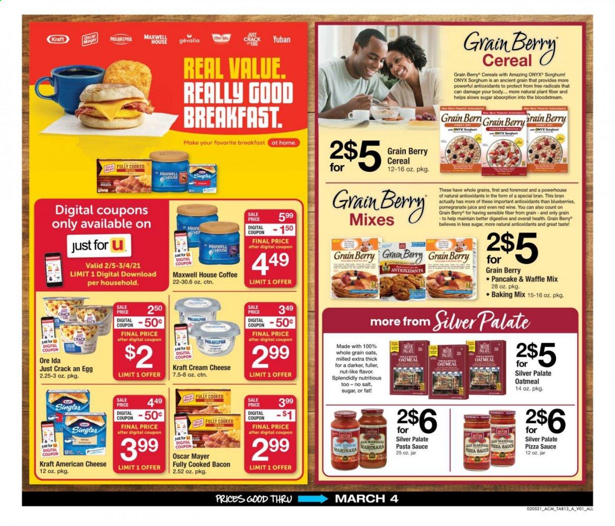 ACME Weekly Ad Flyer February 5 to March 4