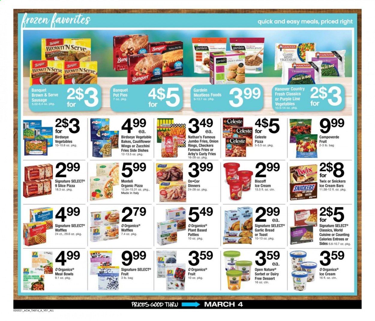 ACME Weekly Ad Flyer February 5 to March 4
