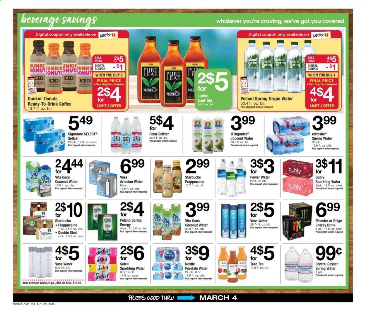 ACME Weekly Ad Flyer February 5 to March 4