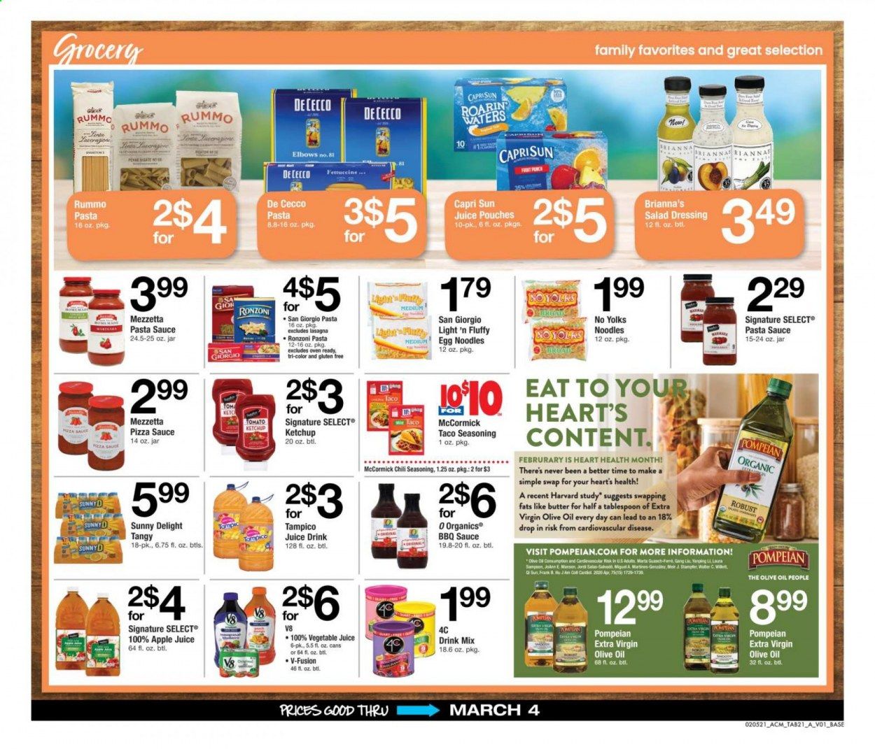 ACME Weekly Ad Flyer February 5 to March 4