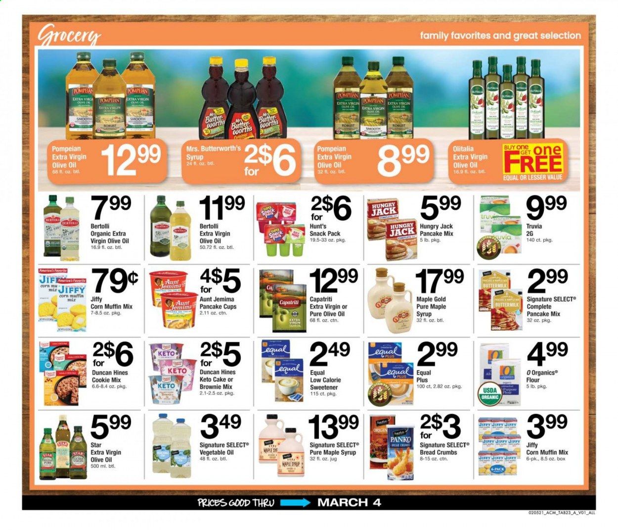 ACME Weekly Ad Flyer February 5 to March 4