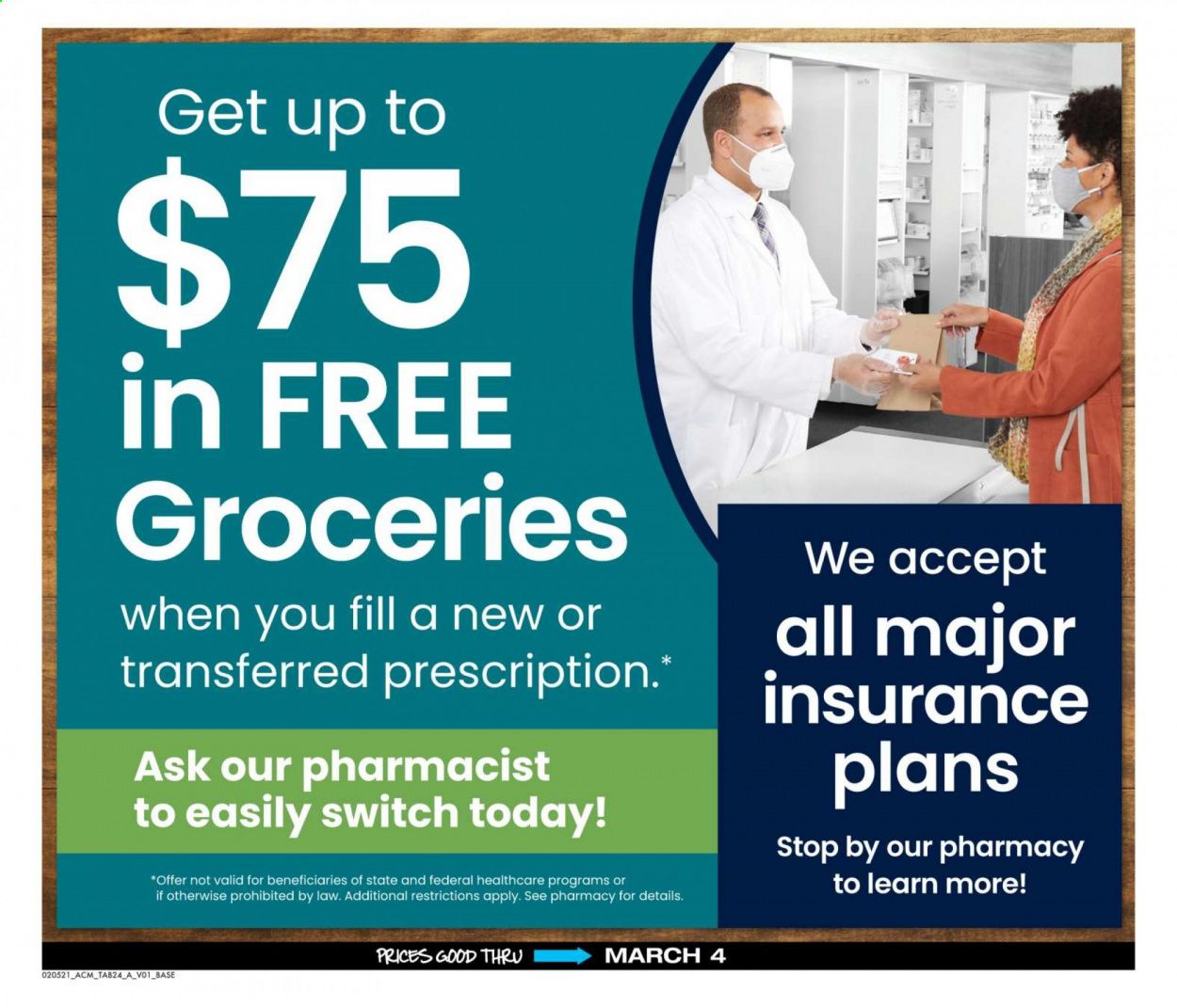 ACME Weekly Ad Flyer February 5 to March 4