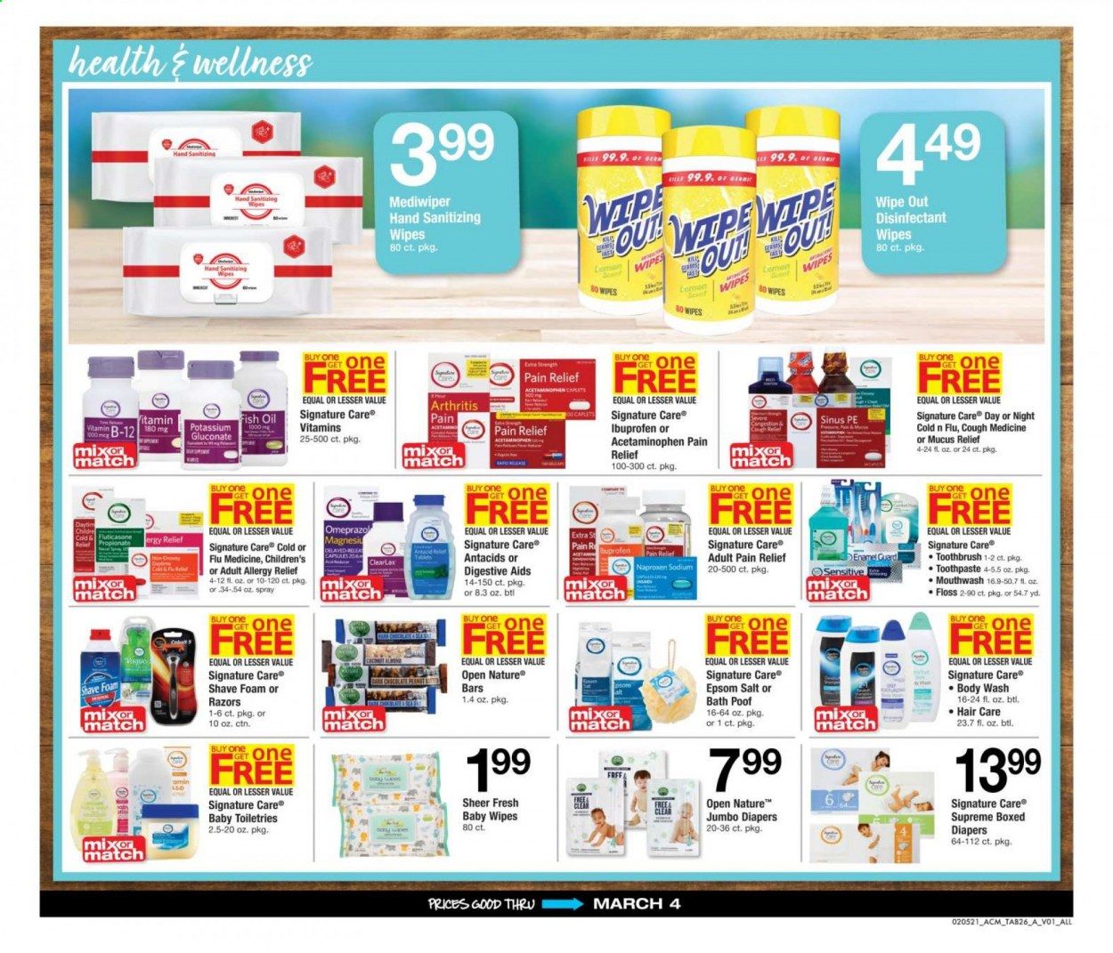 ACME Weekly Ad Flyer February 5 to March 4