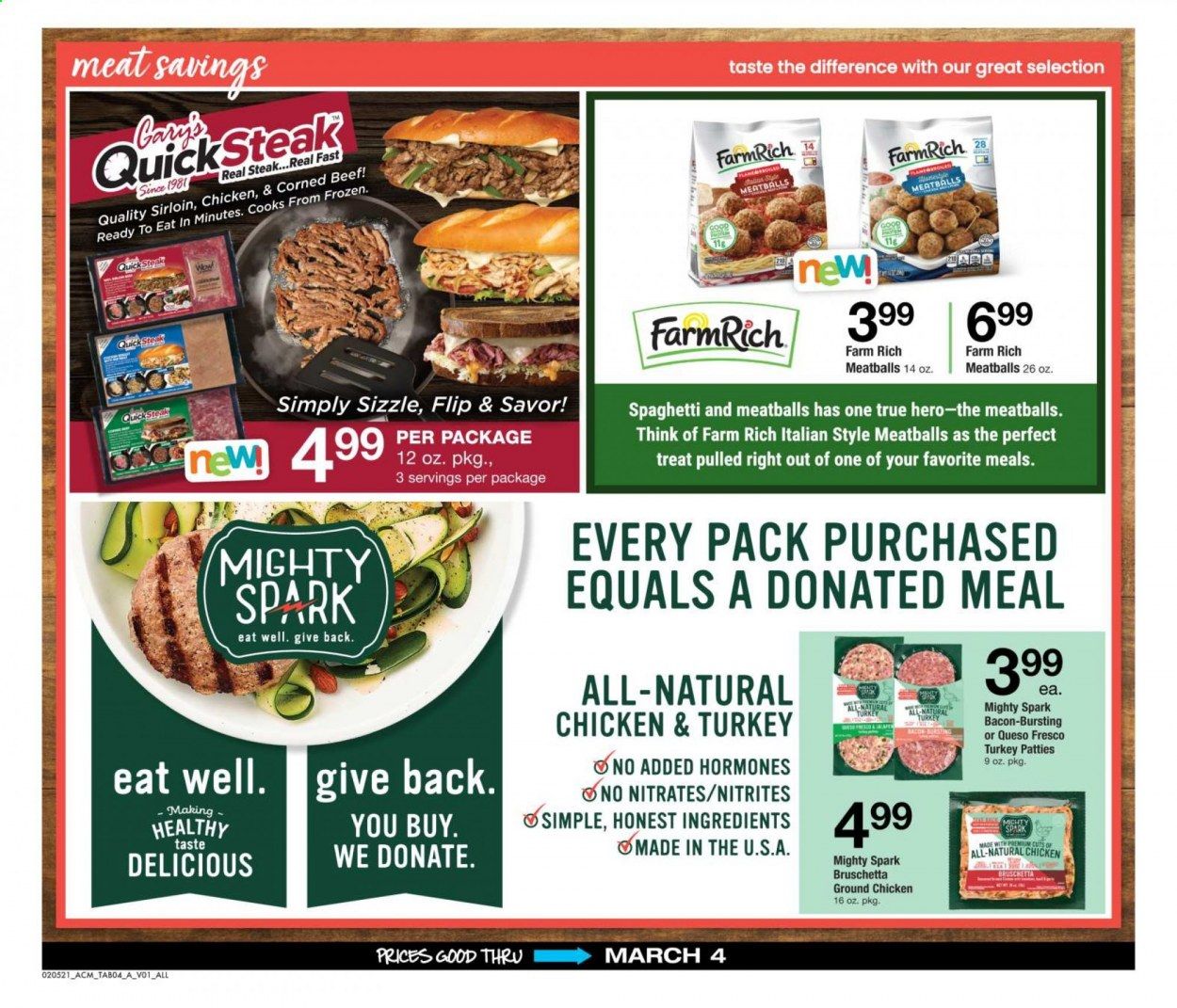 ACME Weekly Ad Flyer February 5 to March 4