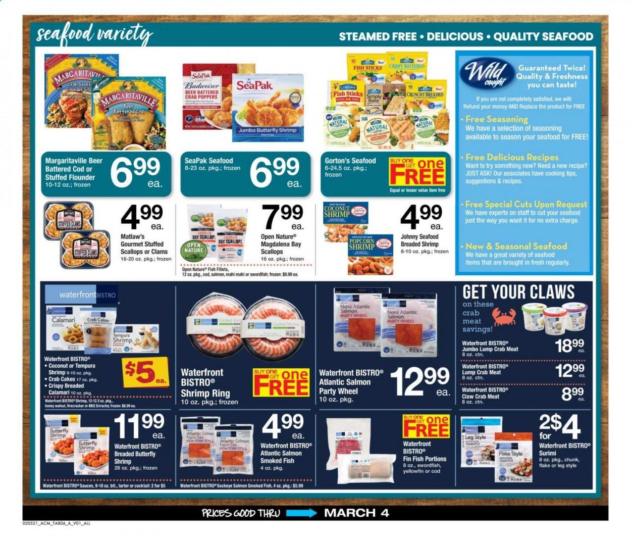 ACME Weekly Ad Flyer February 5 to March 4