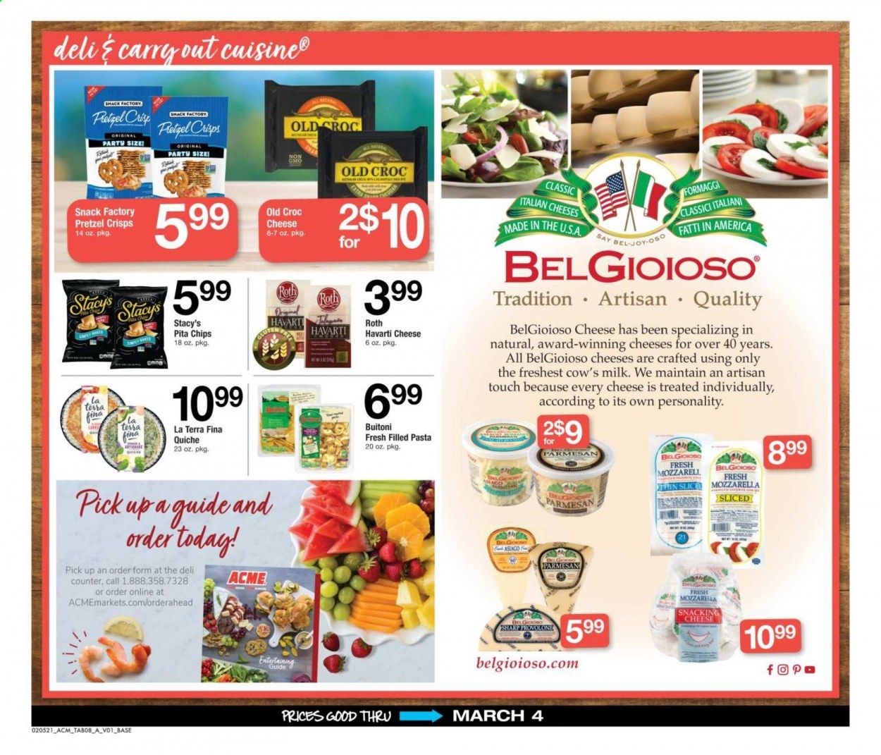 ACME Weekly Ad Flyer February 5 to March 4