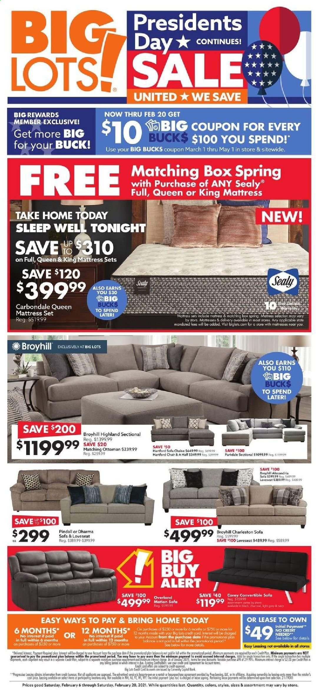 Big Lots Weekly Ad Flyer February 6 to February 20