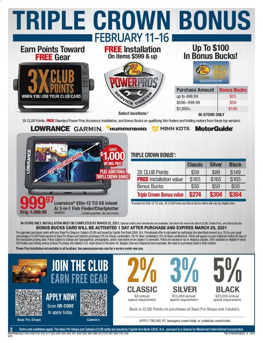 Cabela's Weekly Ad Flyer February 11 to February 24