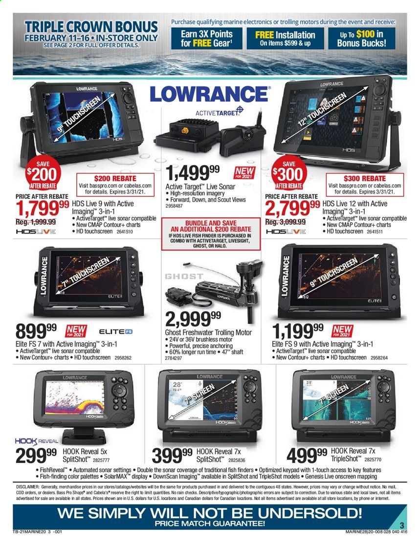 Cabela's Weekly Ad Flyer February 11 to February 24