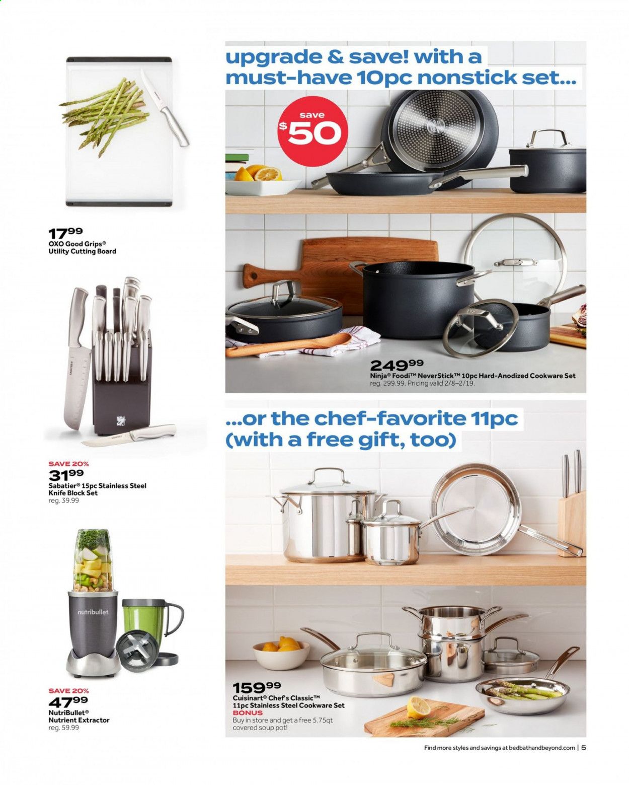 Bed Bath & Beyond Weekly Ad Flyer February 7 to February 21