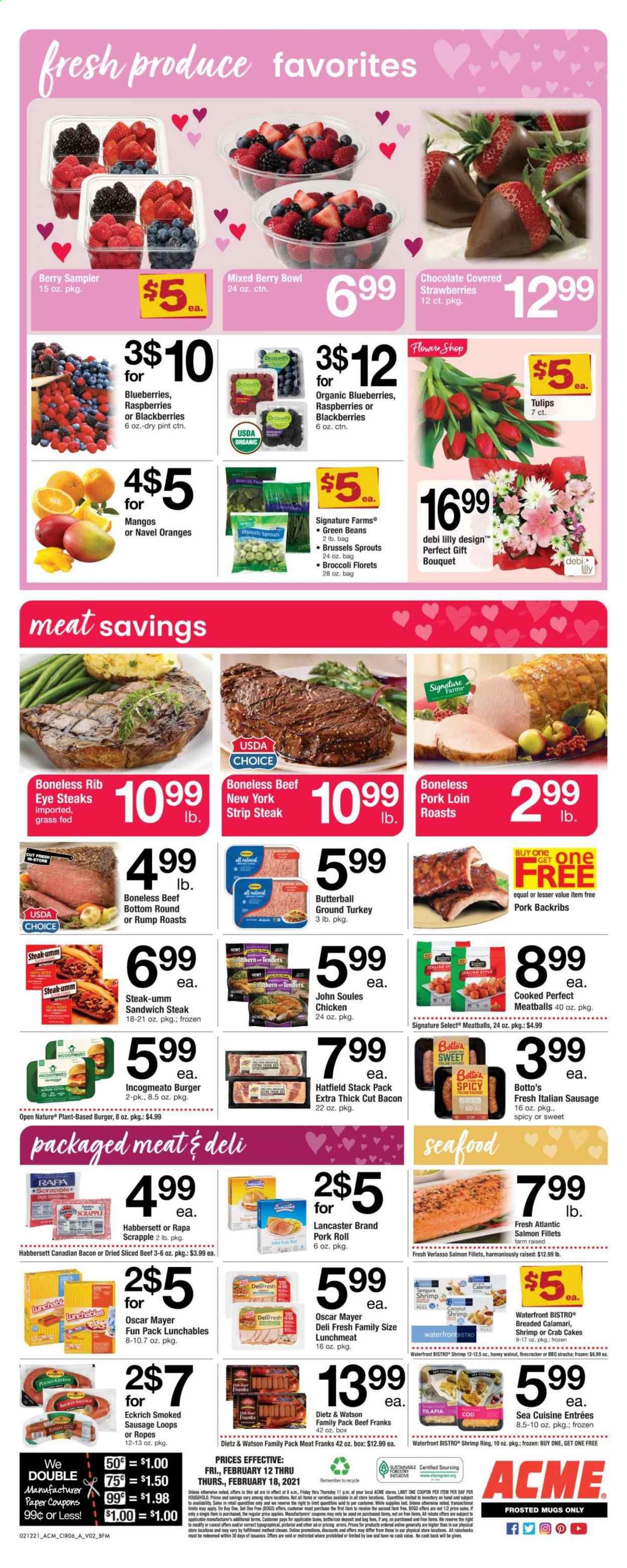 ACME Weekly Ad Flyer February 12 to February 18