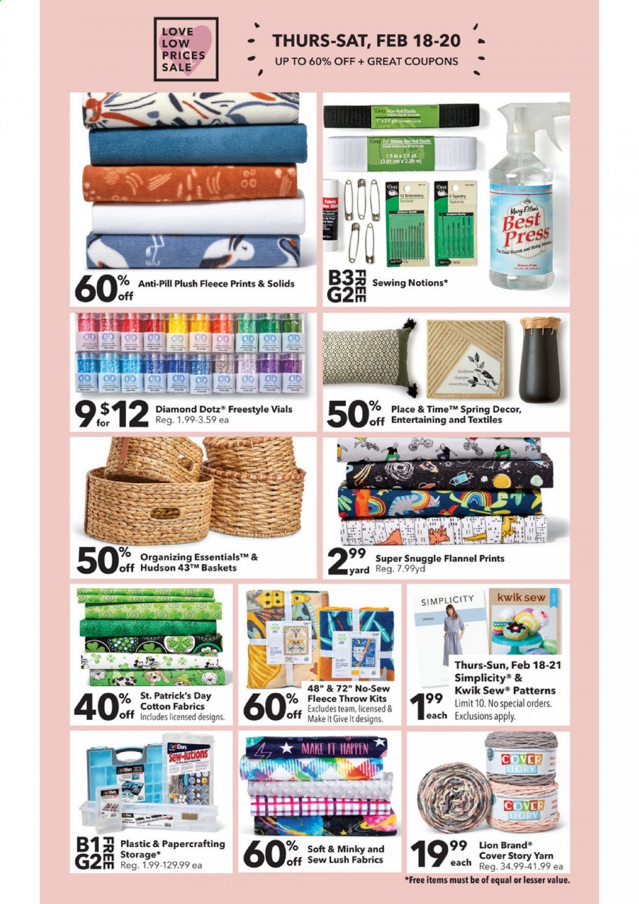 JOANN Weekly Ad Flyer February 11 to February 24