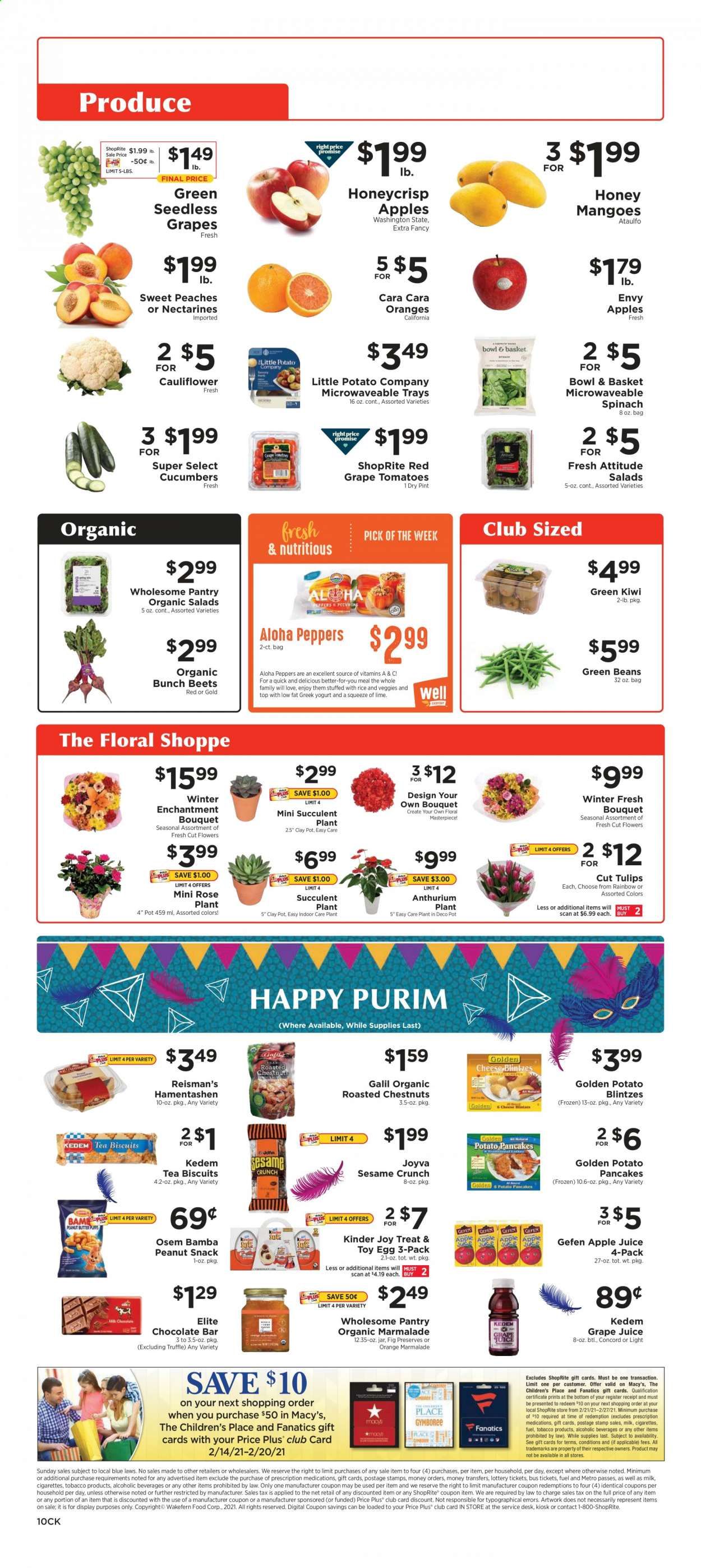 ShopRite (CT, DE, MD, NJ, NY, PA) Weekly Ad Flyer February 14 to February 20