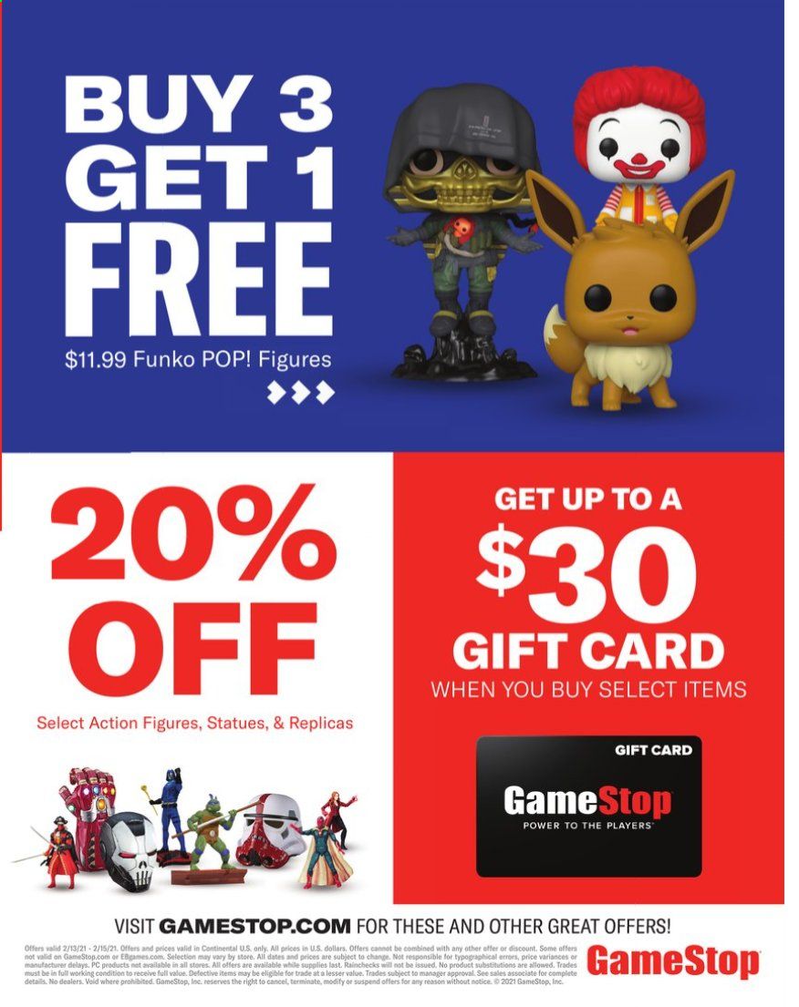 GameStop Weekly Ad Flyer February 13 to February 15