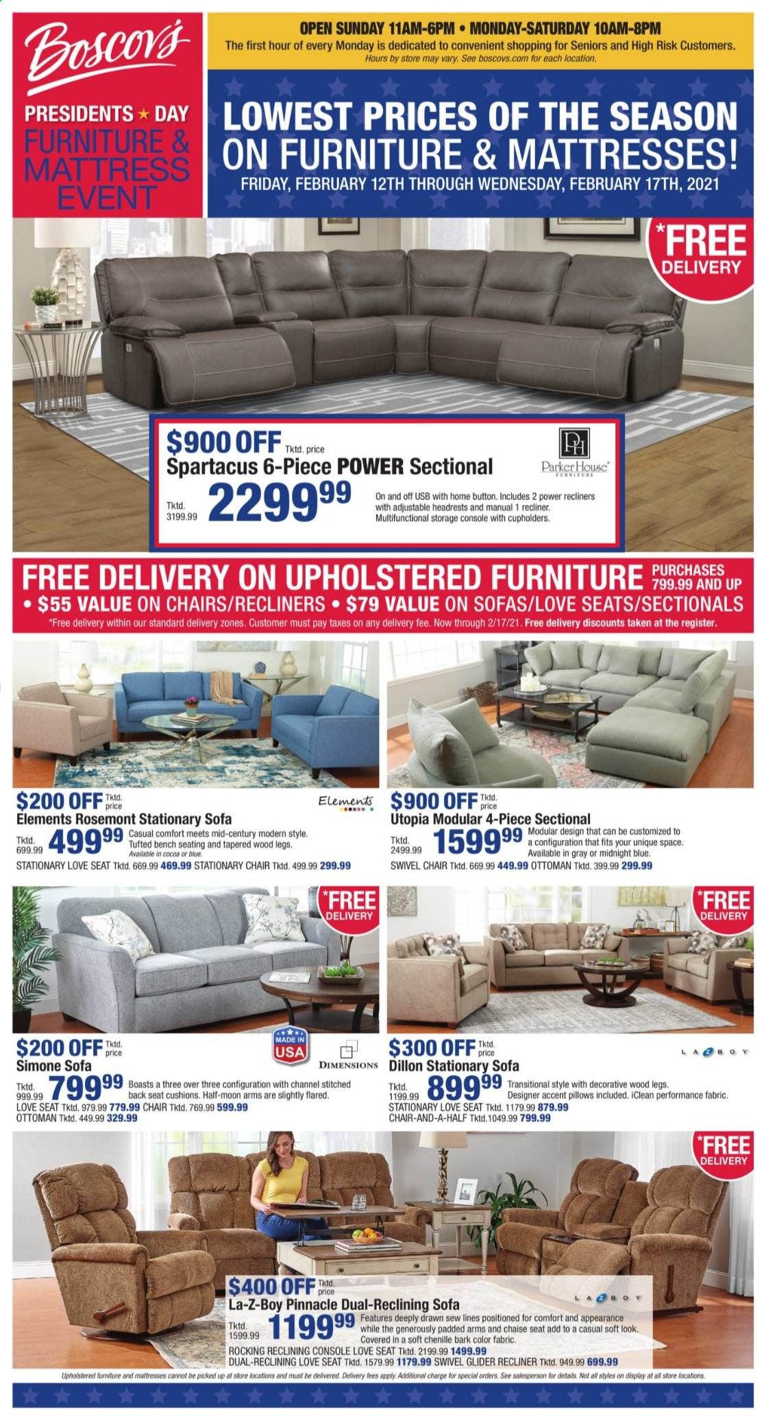 Boscov's Weekly Ad Flyer February 12 to February 17