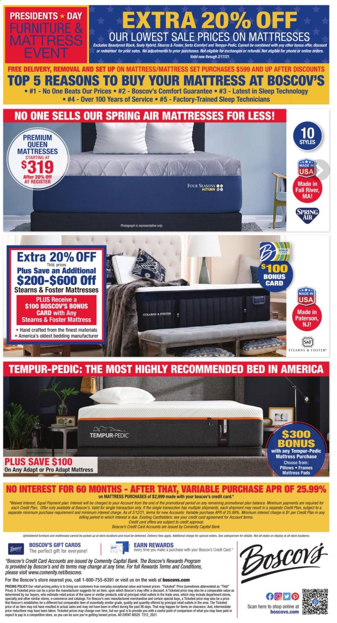 Boscov's Weekly Ad Flyer February 12 to February 17