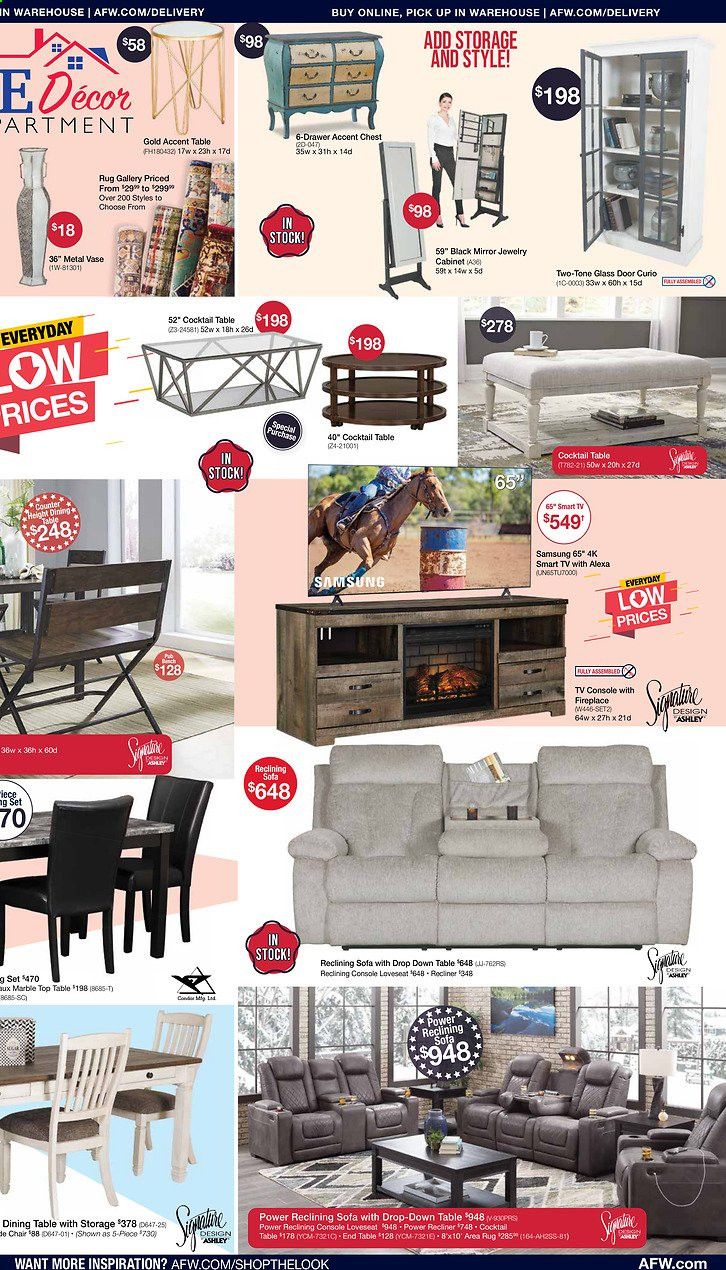 American Furniture Warehouse Weekly Ad Flyer February 13 to February 20