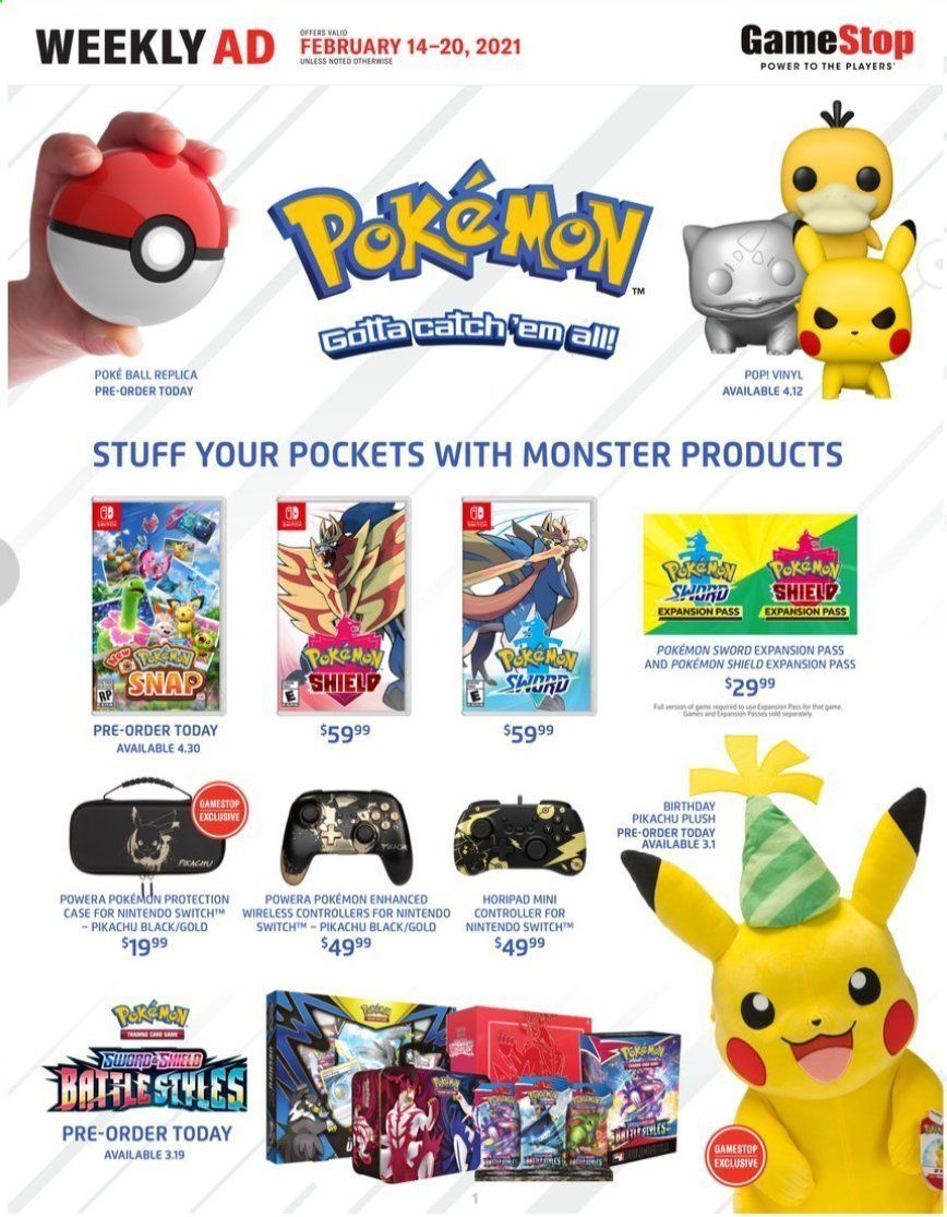 GameStop Weekly Ad Flyer February 14 to February 20