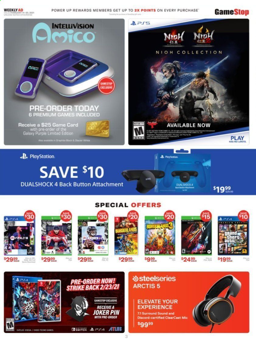 GameStop Weekly Ad Flyer February 14 to February 20