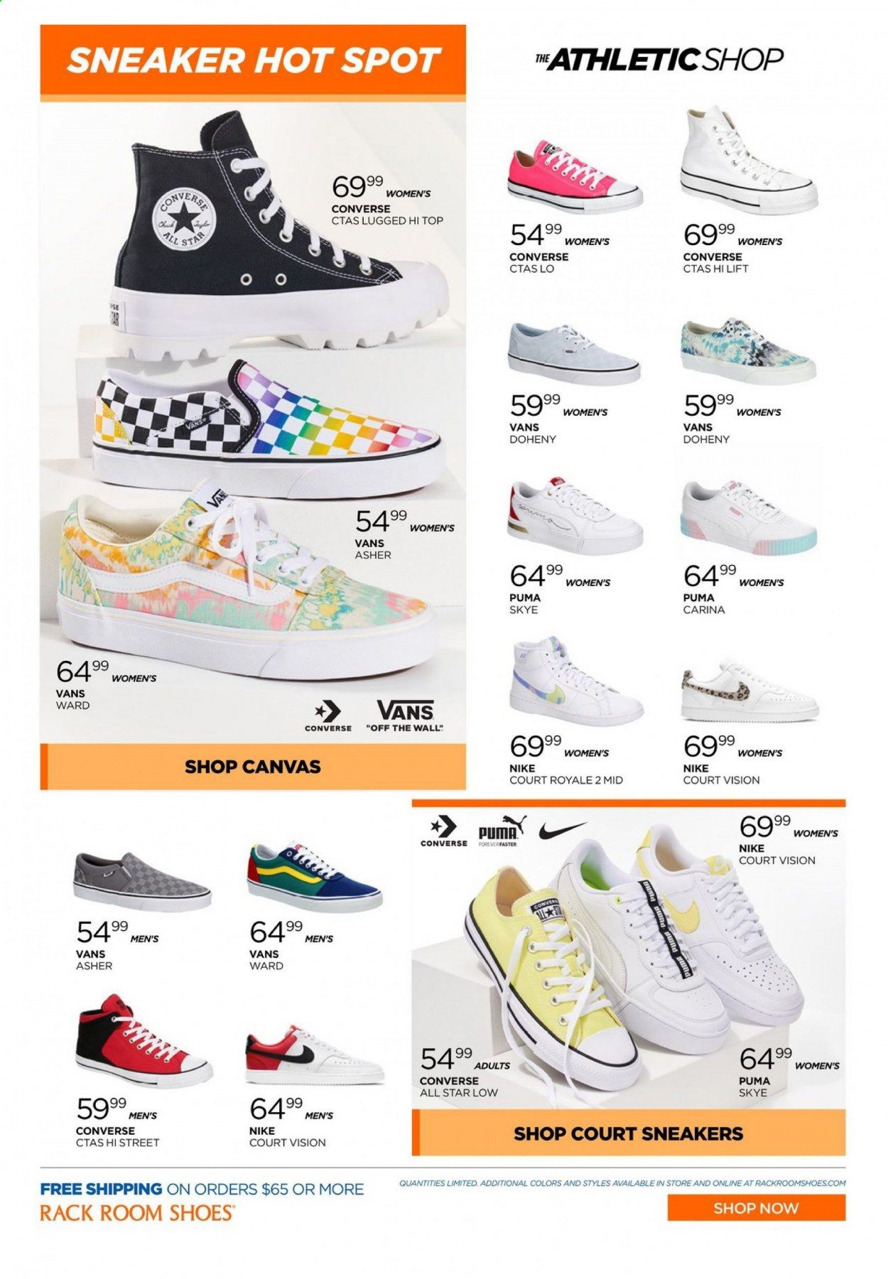 Rack Room Shoes Weekly Ad Flyer February 15 to March 17