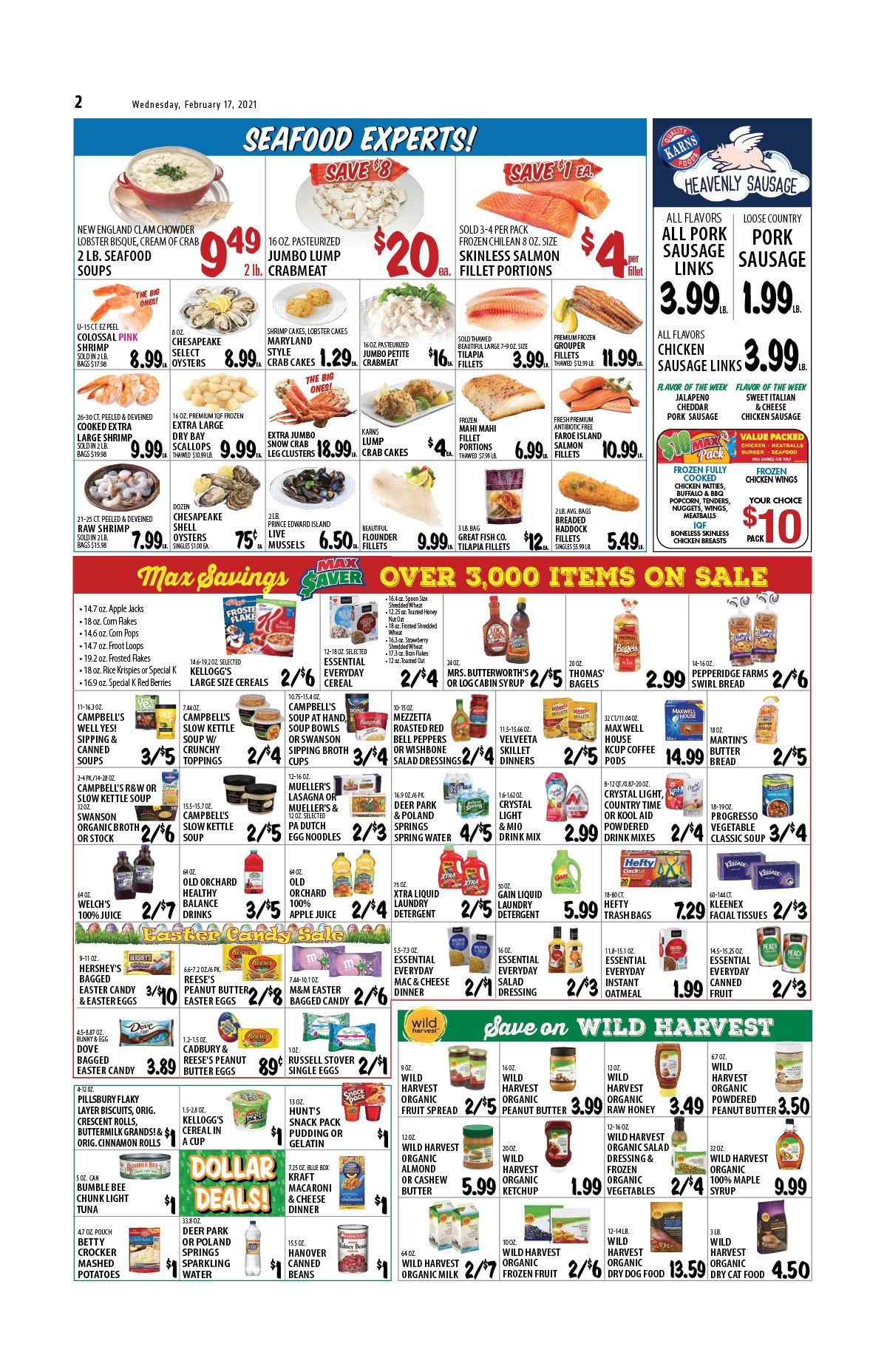 Karns Quality Foods Weekly Ad Flyer February 16 to February 22, 2021