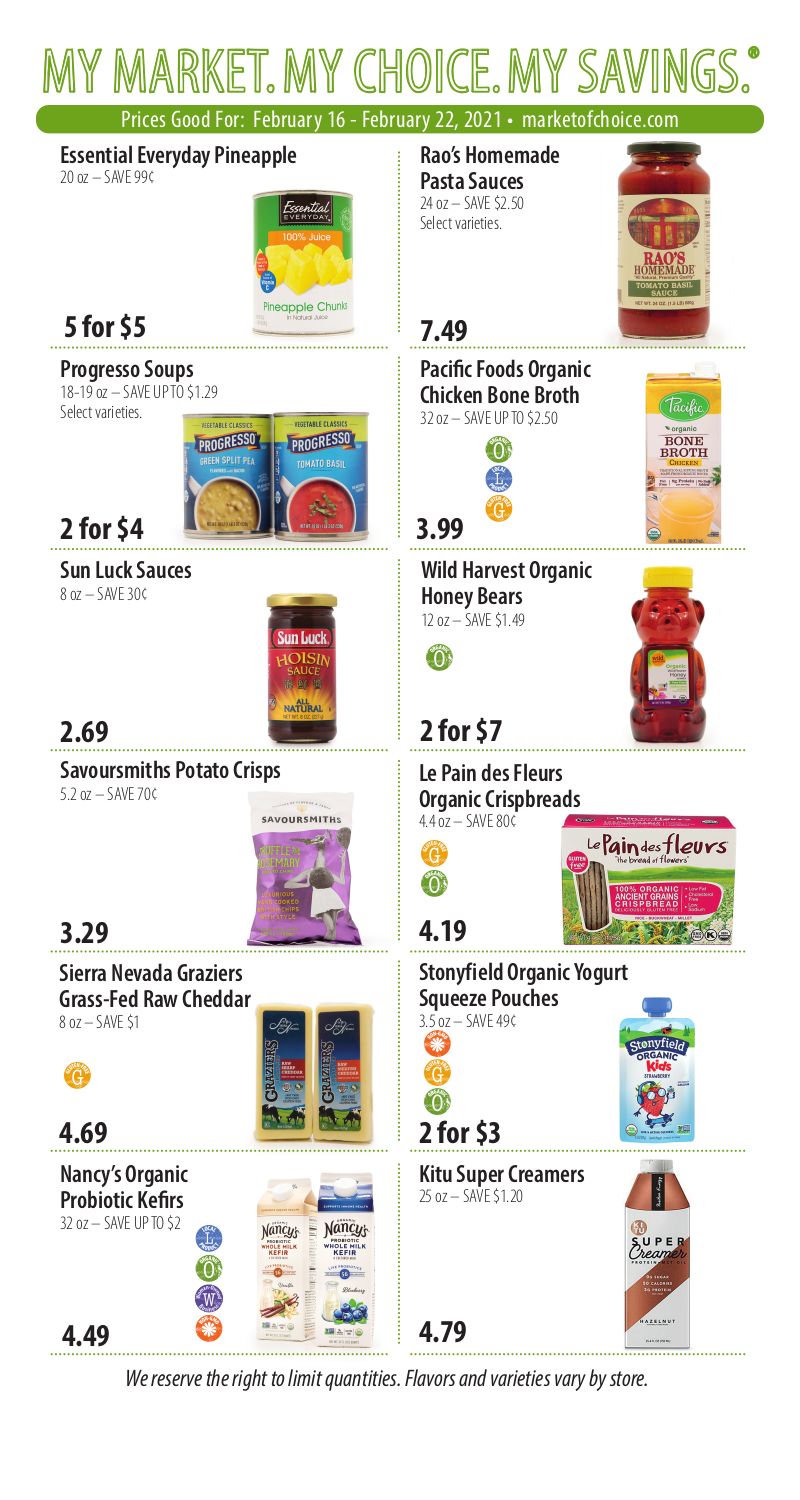 Market Of Choice Weekly Ad Flyer February 16 to February 22, 2021
