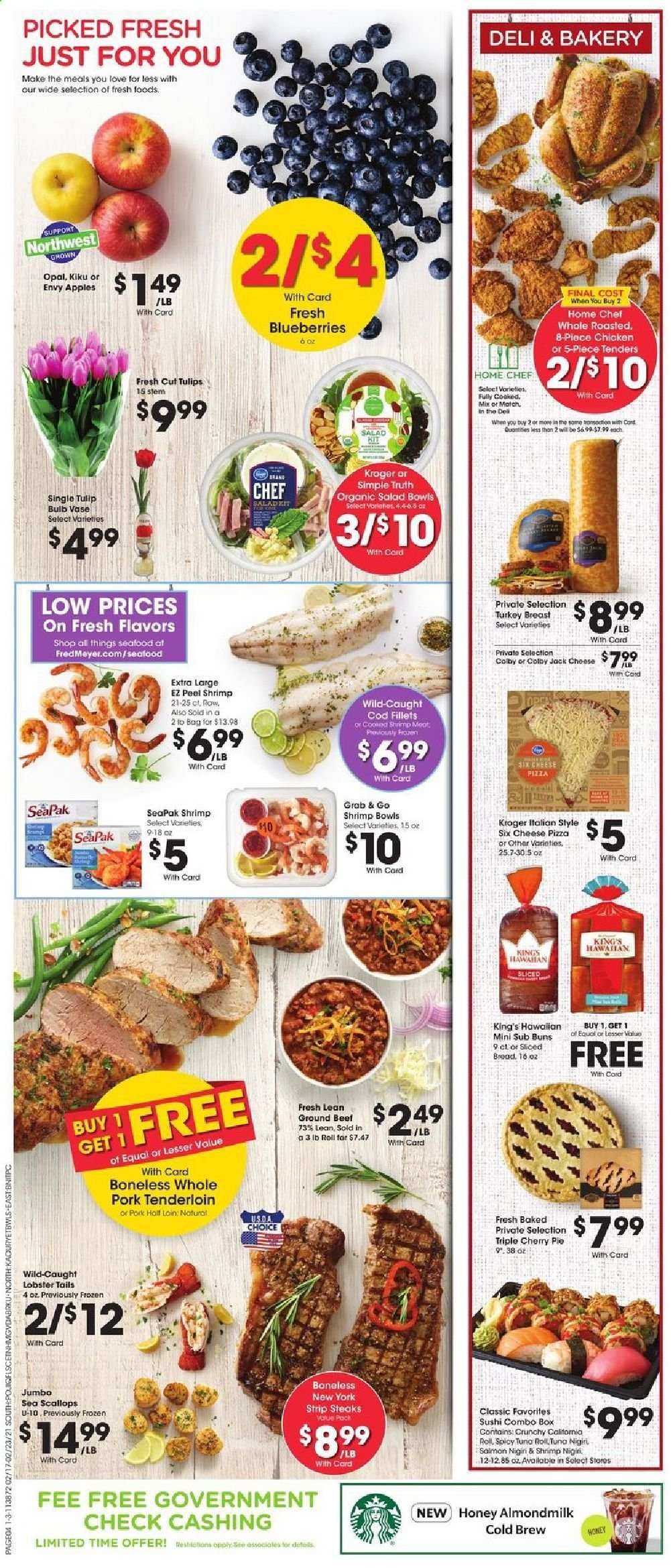 Fred Meyer (DC, DE, NJ, NY, PA, VA) Weekly Ad Flyer February 17 to February 23
