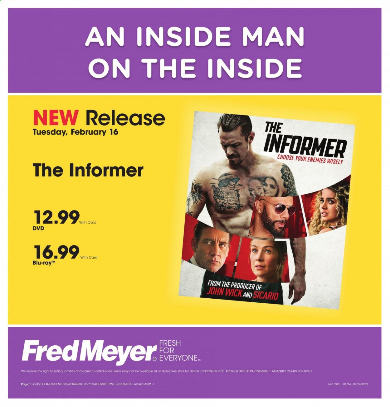 Fred Meyer Weekly Ad Flyer February 16 to February 16