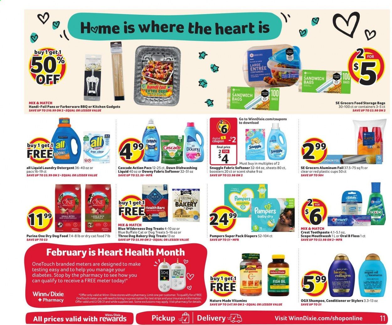 Winn Dixie (AL, FL, GA, LA, MS) Weekly Ad Flyer February 17 to February 23