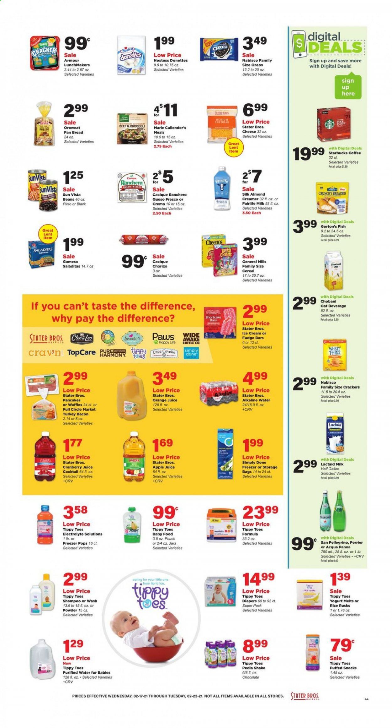Stater Bros. Weekly Ad Flyer February 17 to February 23