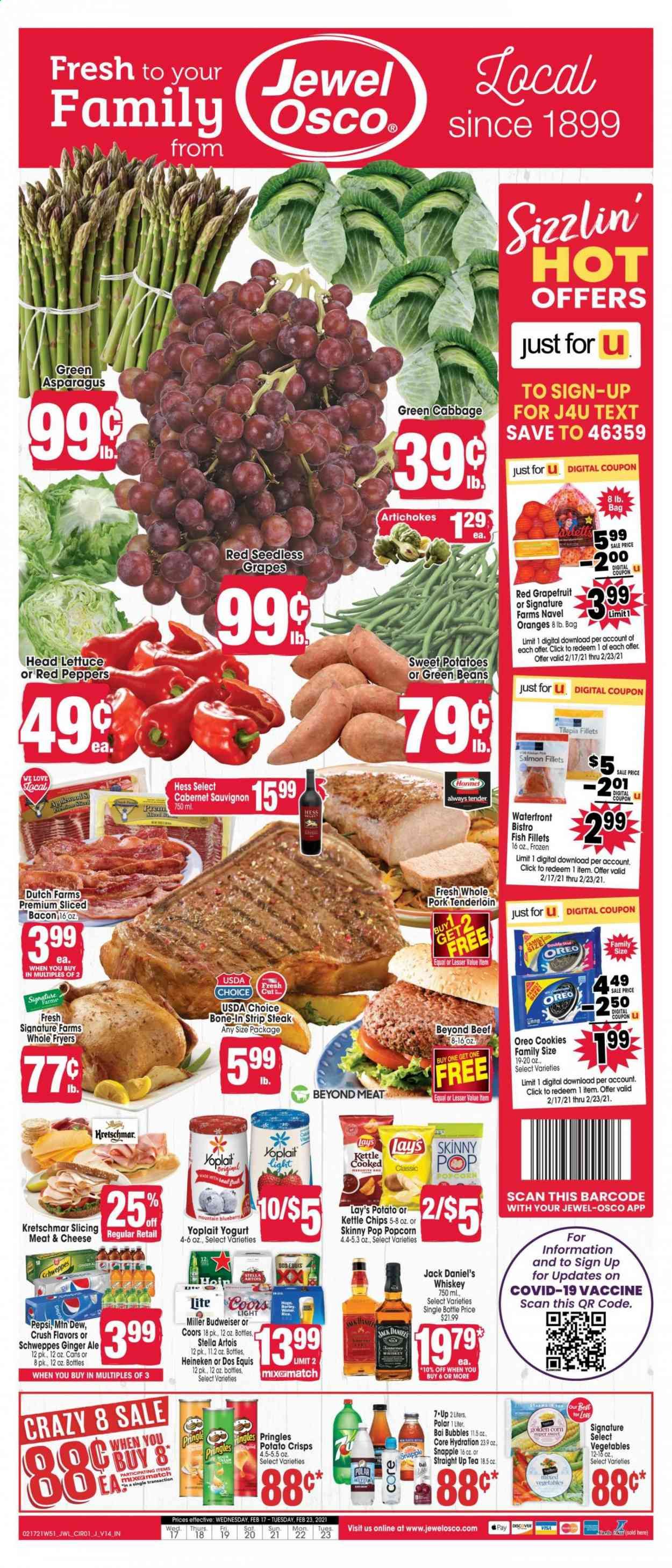 Jewel Osco (IN) Weekly Ad Flyer February 17 to February 23