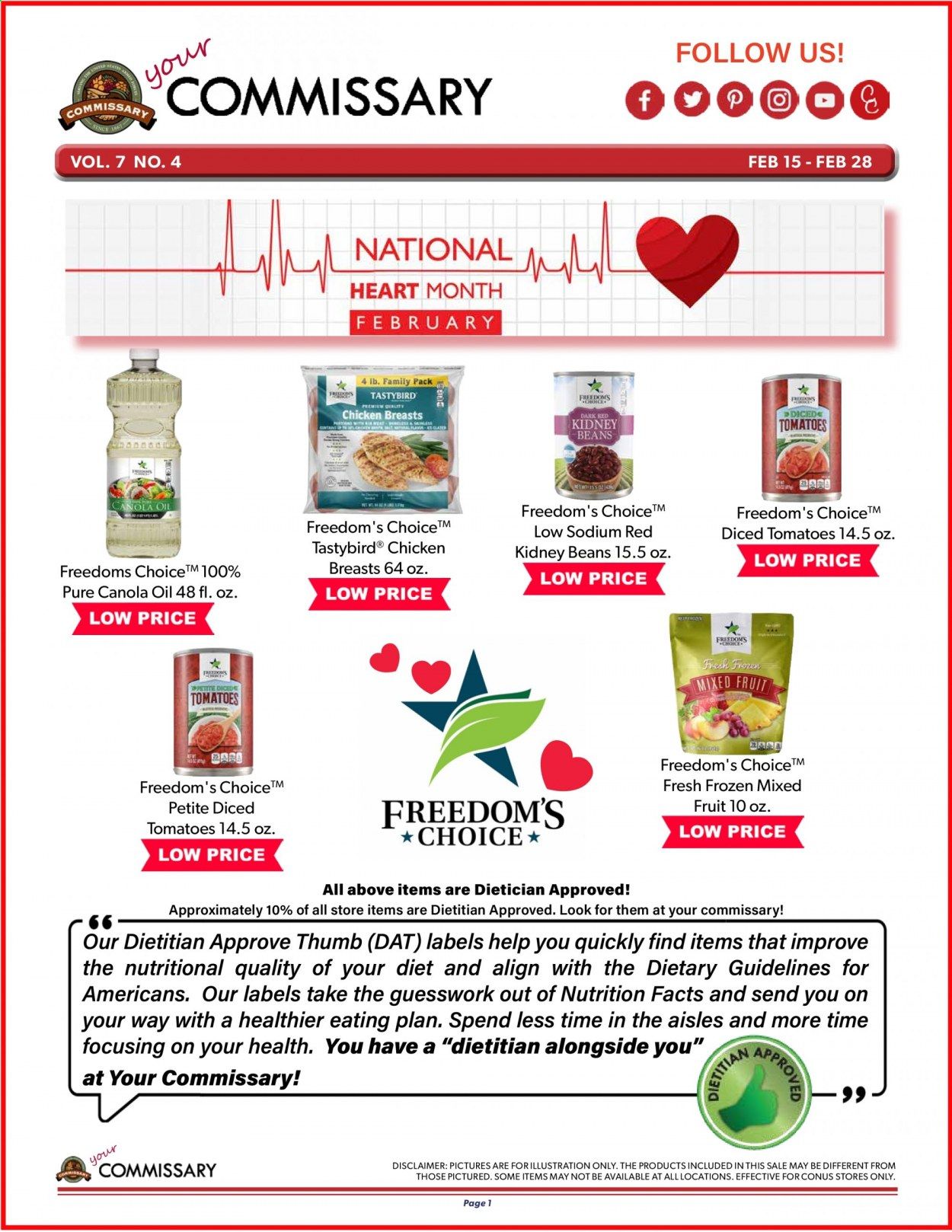 Commissary Weekly Ad Flyer February 15 to February 23