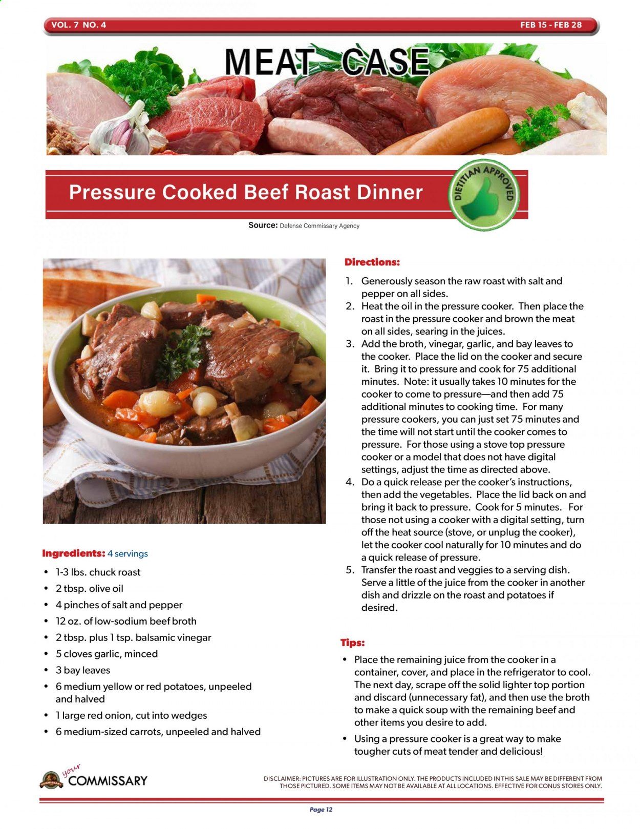 Commissary Weekly Ad Flyer February 15 to February 23