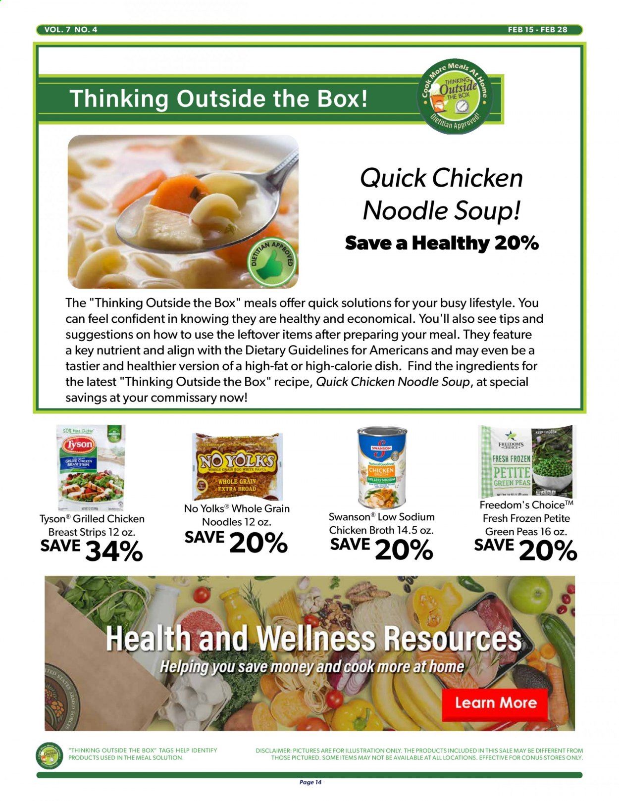 Commissary Weekly Ad Flyer February 15 to February 23